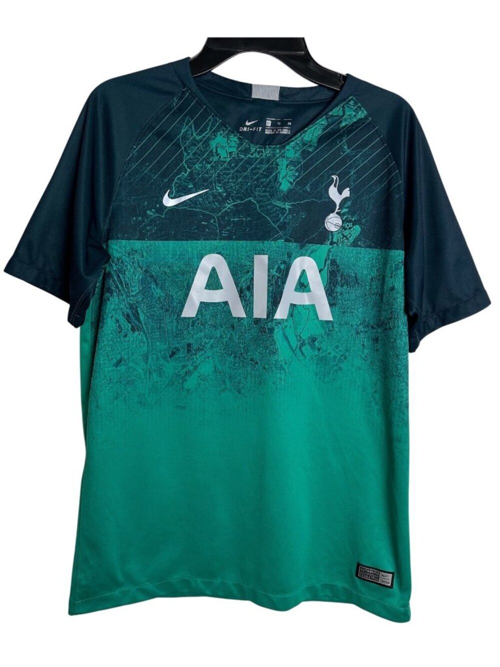 Nike Tottenham 18/19 Third Soccer Jersey Size Youth XL Nike Boys Green
